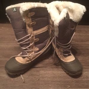 Waterproof Fur-Lined Snow Boots